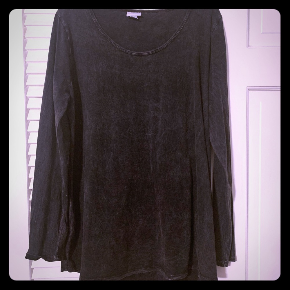 LulaRoe Black Acid Wash Lynnae